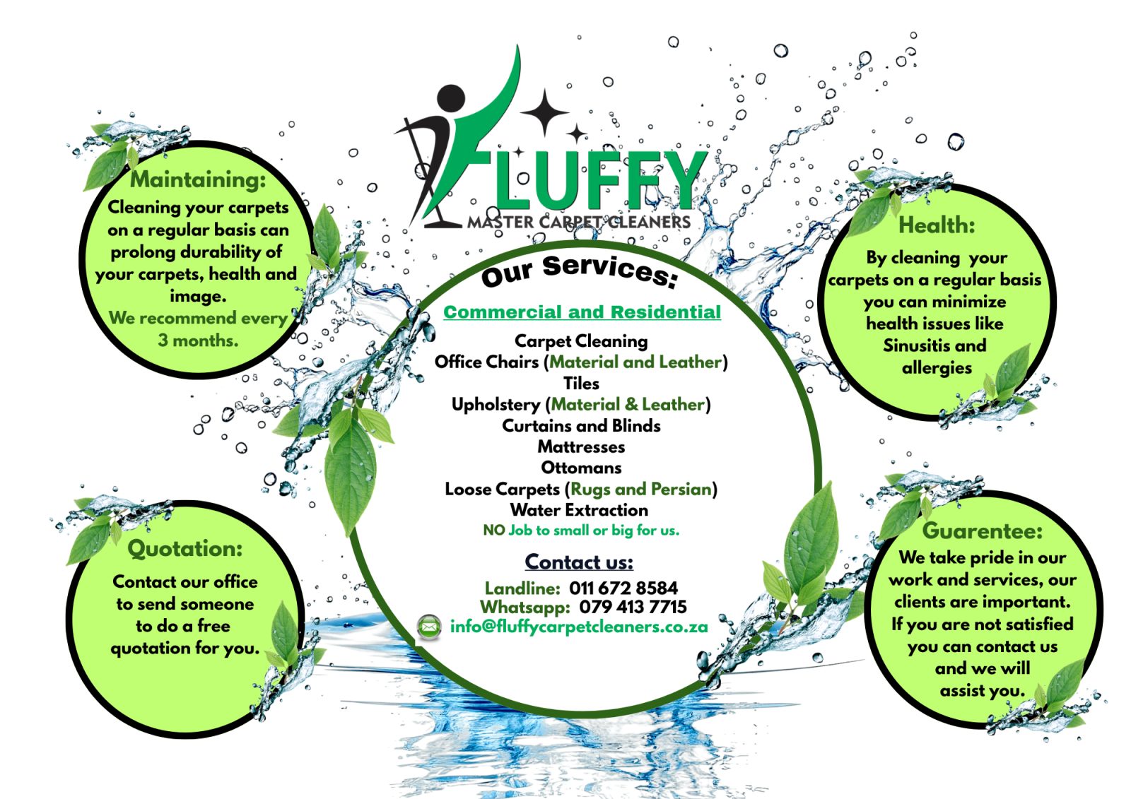 Fluffy Carpet Cleaners (Pty) Ltd