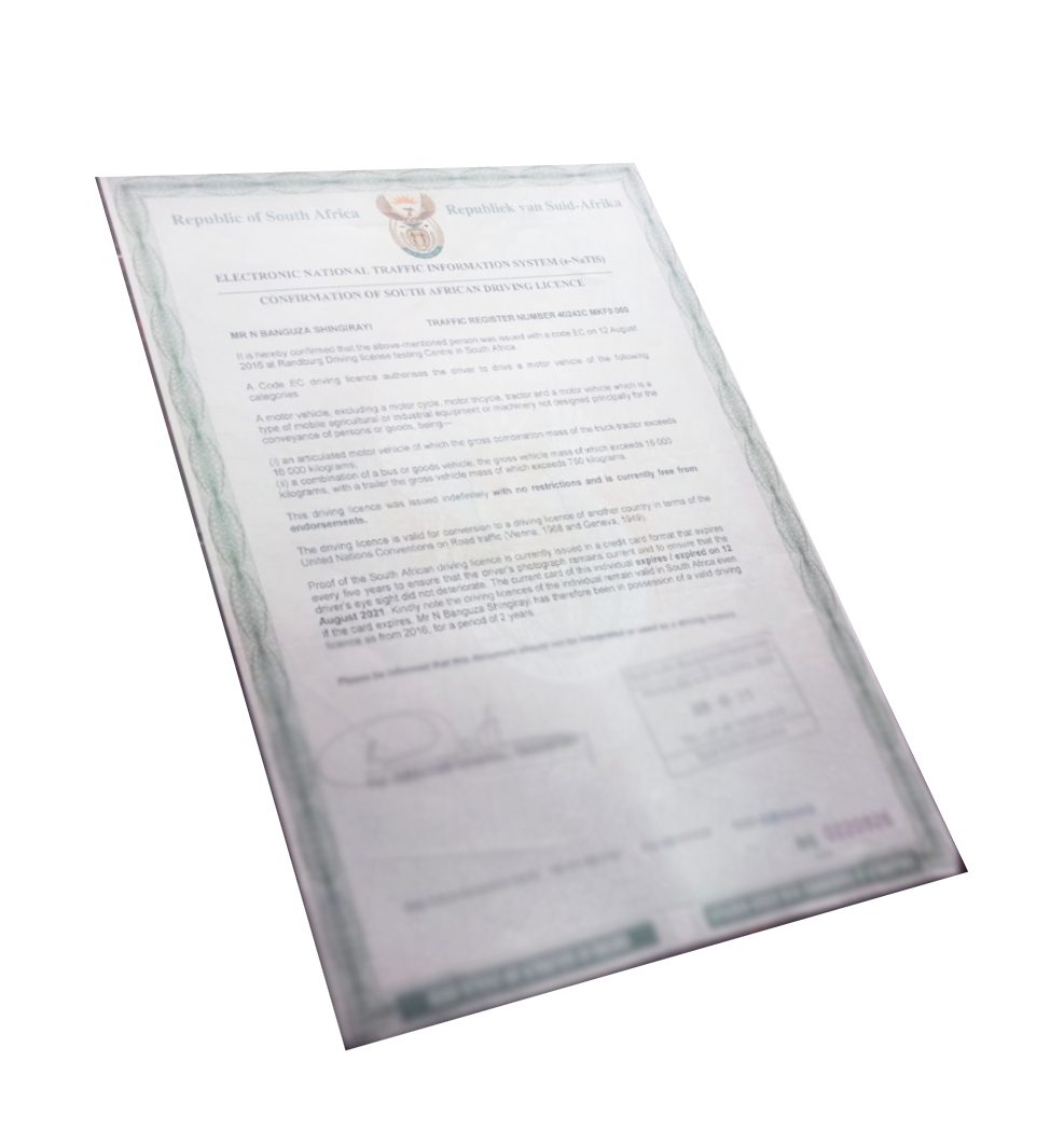 SA Apostille