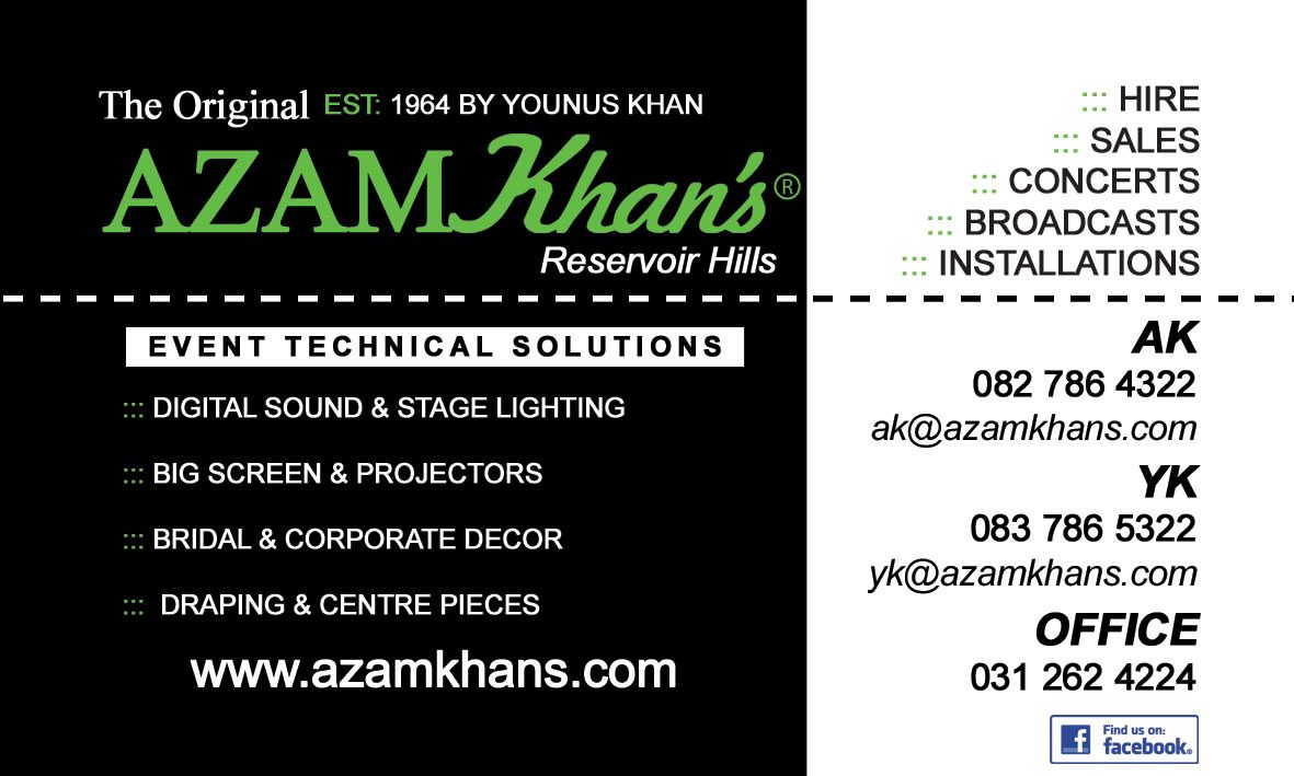 Azam Khan Digital Sound & Stage Lighting