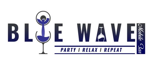 Blue wave mobile bar
