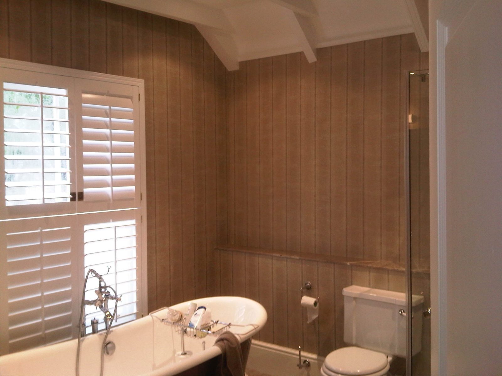 Wallpapered